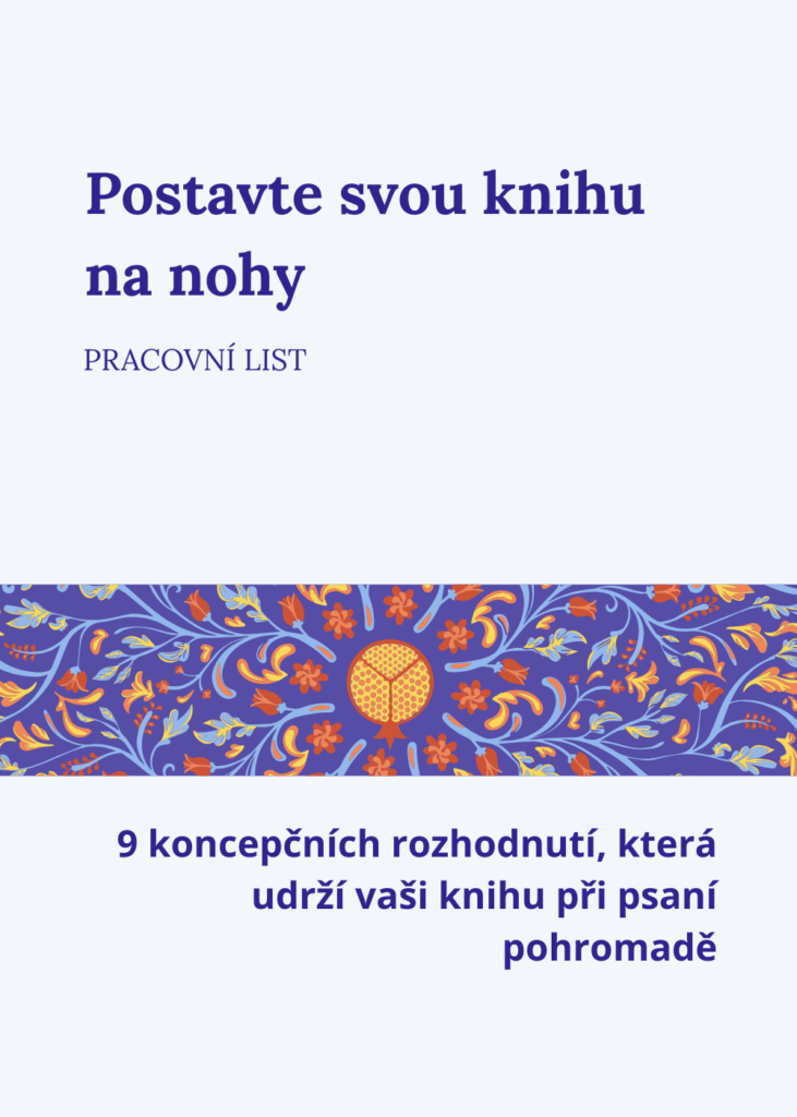 Pracovní list Postavte svou knihu na nohy